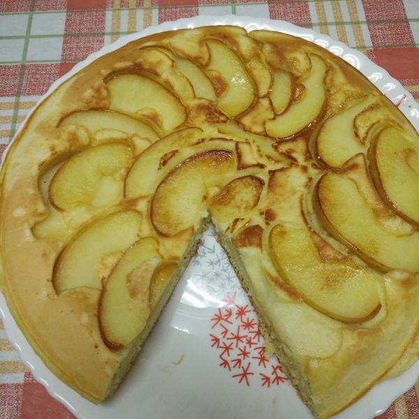 蘋果鬆餅 ~平底鍋+鬆餅粉輕鬆完成~：螞蟻 一起做