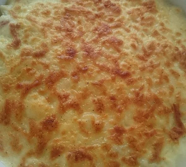 奶油焗白菜：水漾魚 一起做