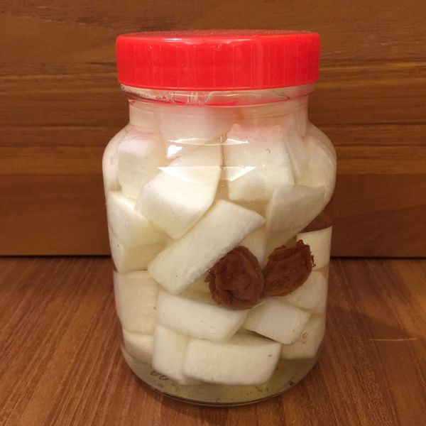 醃蘿蔔 : Steve一起做