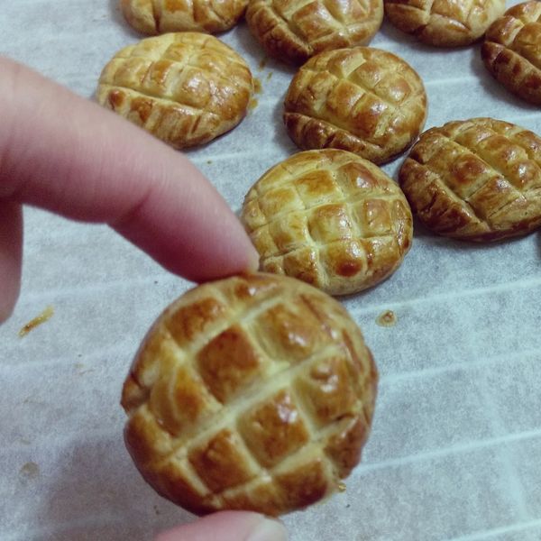 3樣食材-迷你菠蘿煉乳餅乾 : 蕭時珮一起做