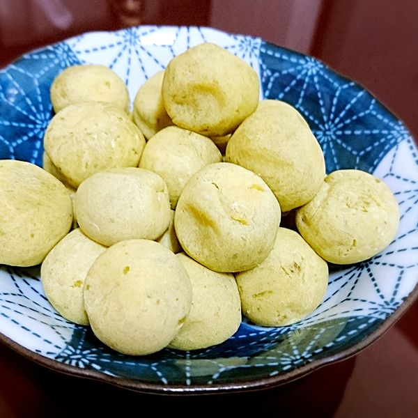 Q彈烤地瓜球 : kite一起做