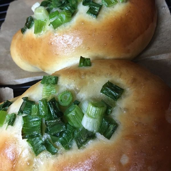 液種法~~<秒殺蔥花麵包> : Kimmy Liu一起做