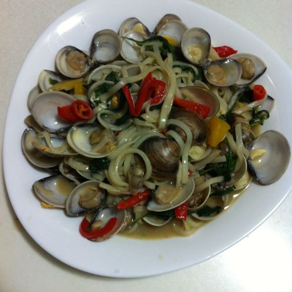 三杯蛤蠣炒麵 : Louise Chiu一起做