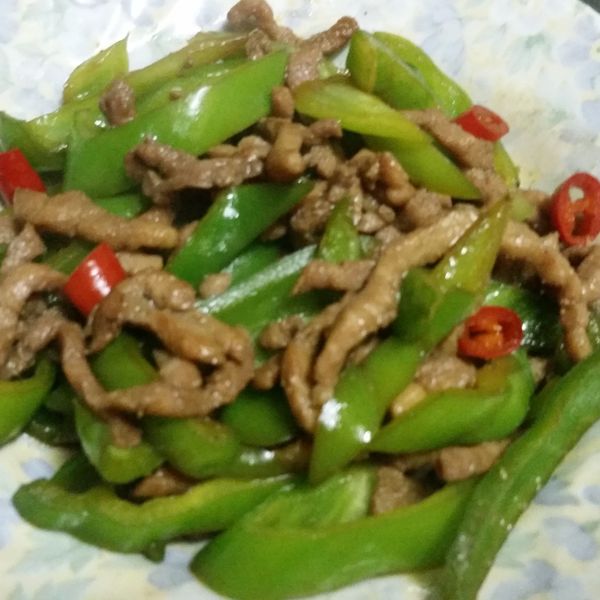 青椒肉絲：郭藝錚 一起做