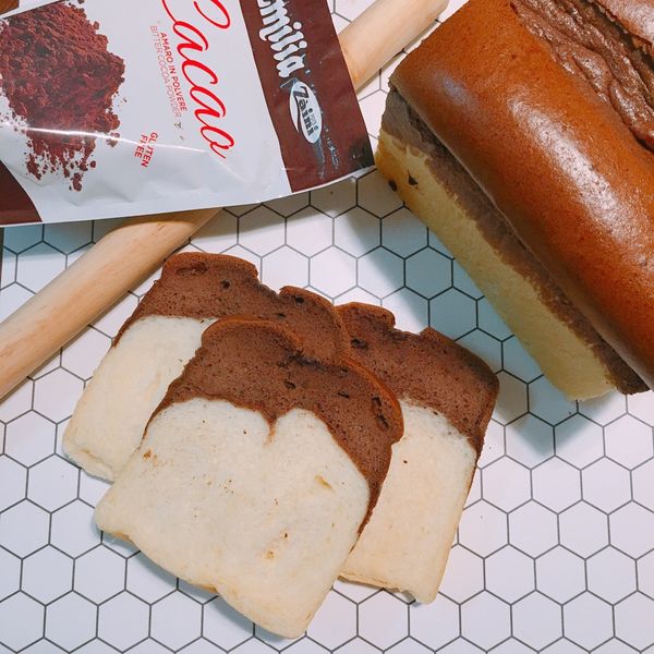 法芙娜棉花蛋糕吐司(冷藏低溫法)：貢丸 一起做