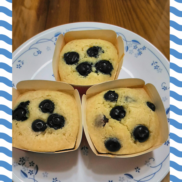 ★Ｈ-House微光小廚房★藍莓瑪芬蛋糕 : 徐晶晶一起做