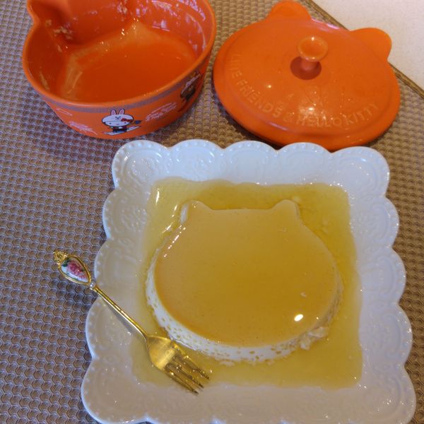 焦糖烤布丁:Mary Kuo 一起做