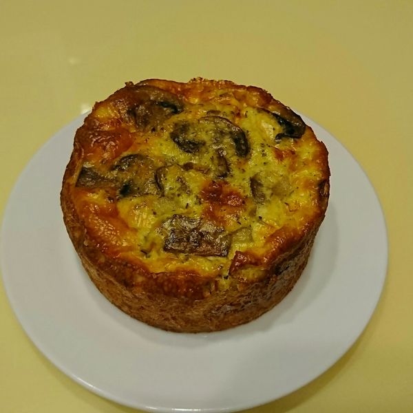 法式蘑菇香腸鹹派：療癒餐桌の食光 一起做