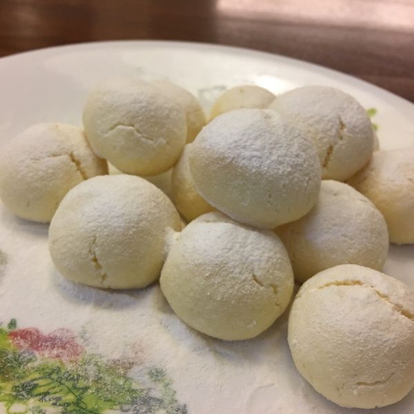 入口即化雪球餅乾 : Janice Liu一起做