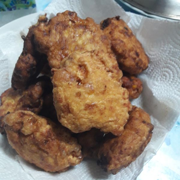 玉米豆腐雞塊-小烤箱版 : 狘羅一起做