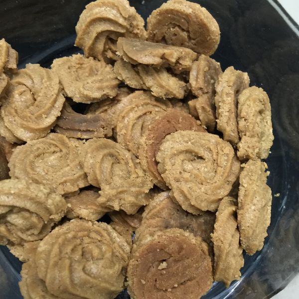 花生手工餅乾 : Una Wang一起做