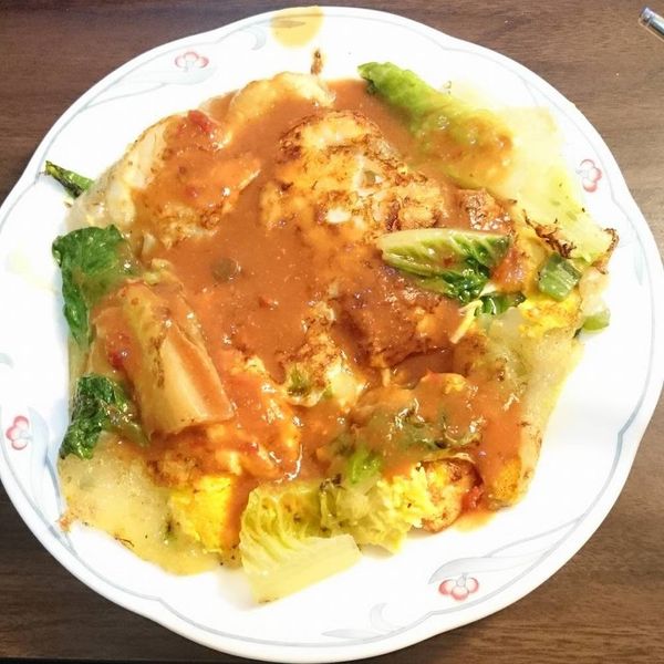 台灣蚵仔煎：阿貓 一起做