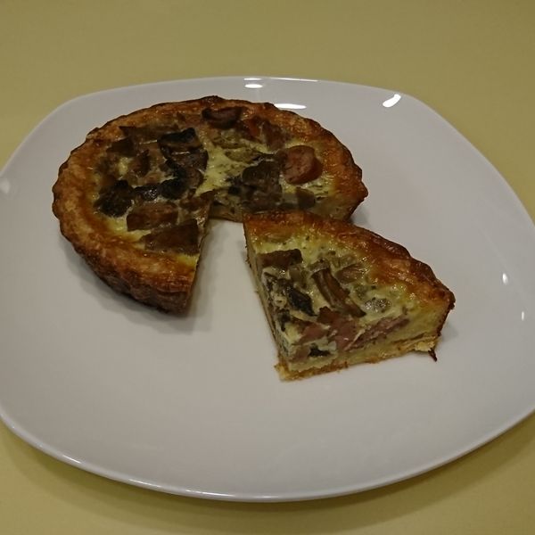 培根蘆筍菇菇鹹派：療癒餐桌の食光 一起做