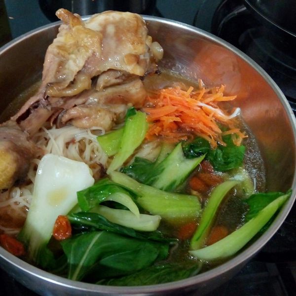 花雕雞湯麵線 : Jessica Wang一起做