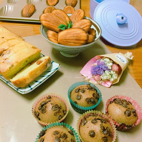 蜂蜜檸檬瑪德蓮 : 張昕淳一起做