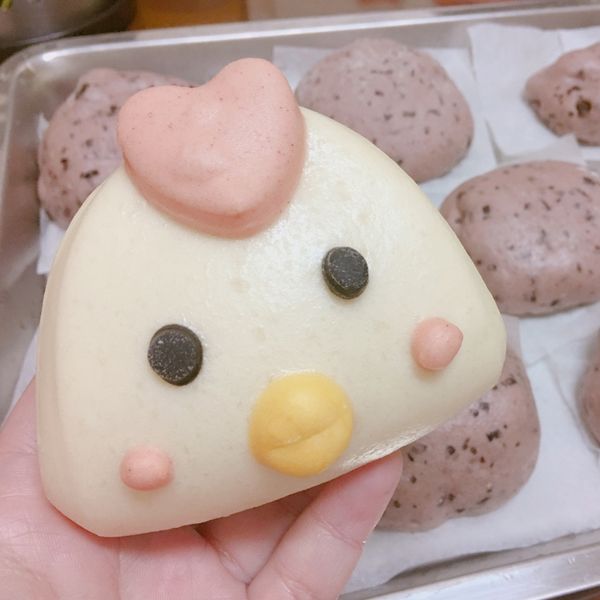 小雞刈包 : Kiki Chang一起做