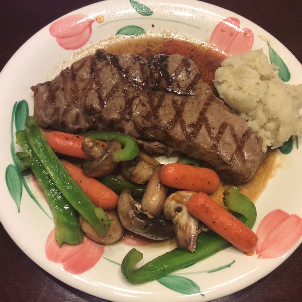 紅酒牛排佐甜椒 : Grace一起做