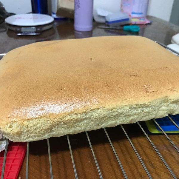 ▊古早味蛋糕(枕頭蛋糕)▊ : 皓爺星球一起做