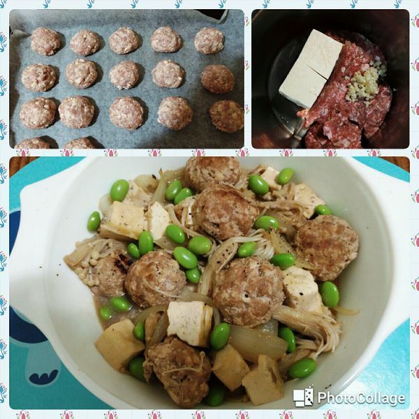 肉丸子燴豆腐 : Vivien Tsai一起做