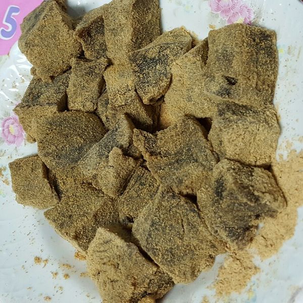 黑糖涼糕 : 小貞一起做