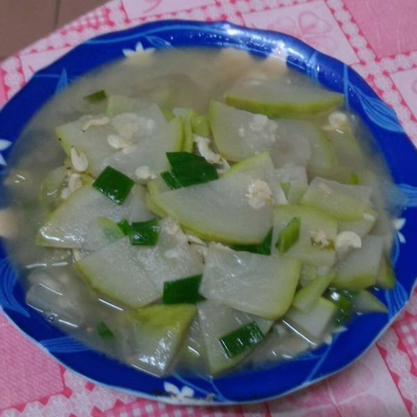 蝦米炒蒲瓜：Irene Liao 一起做