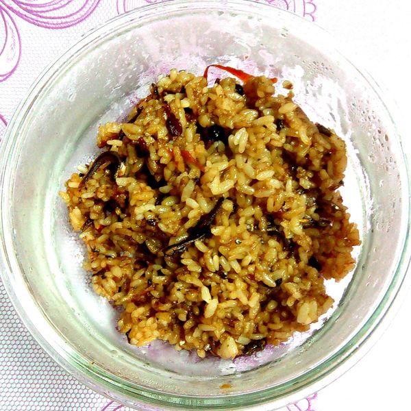 ~阿姐的菜~簡單XO醬蛋炒飯：angelchan 一起做