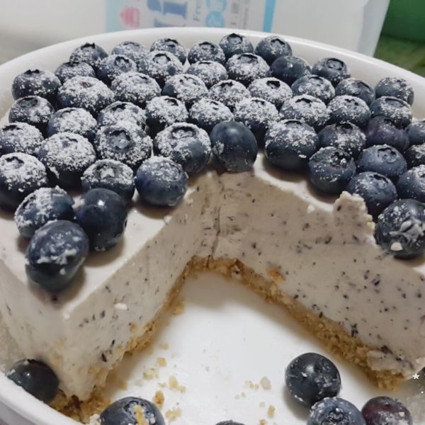 [免烤箱］藍莓起司蛋糕：劉育宜 一起做
