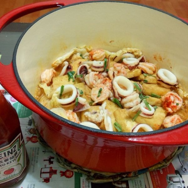 茄味雙鮮豆腐煲 : Jill Kao一起做