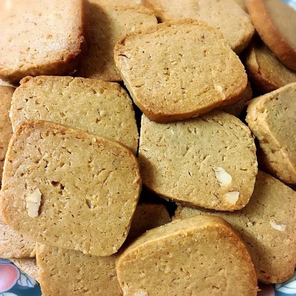 咖啡核桃香酥餅乾：Xiuman Chen 一起做