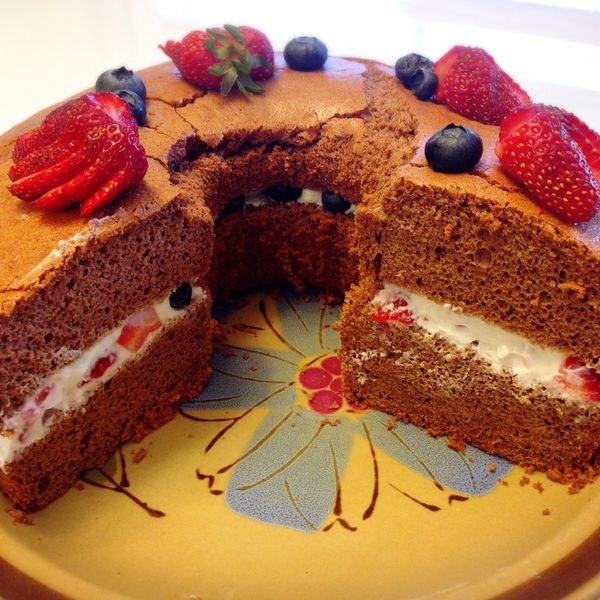 巧克力戚風：Jaslene Lin 一起做