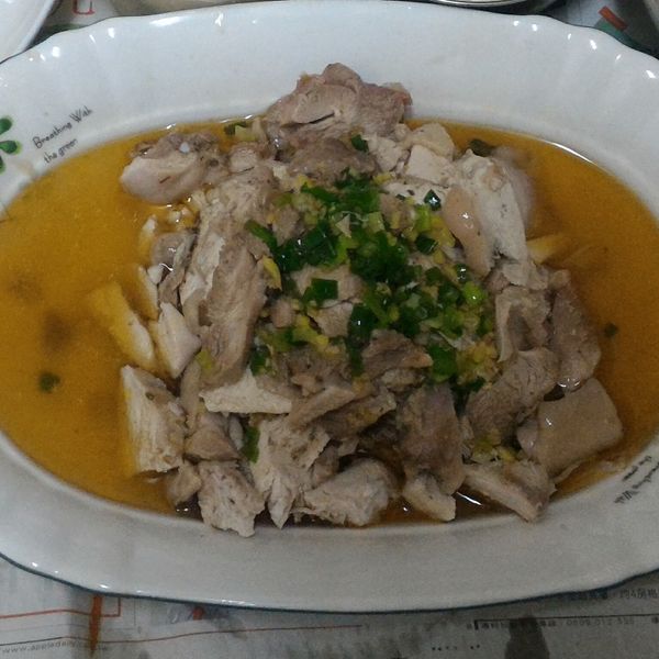 蔥油鹽焗雞：龔依兒 一起做