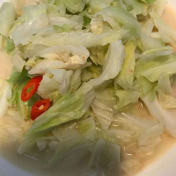 腐乳高麗菜 : Wei Mu Chen一起做