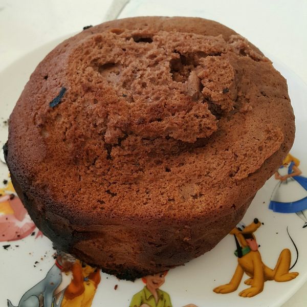 軟綿綿的巧克力燙麵戚風蛋糕 : 吃貨🐑一起做