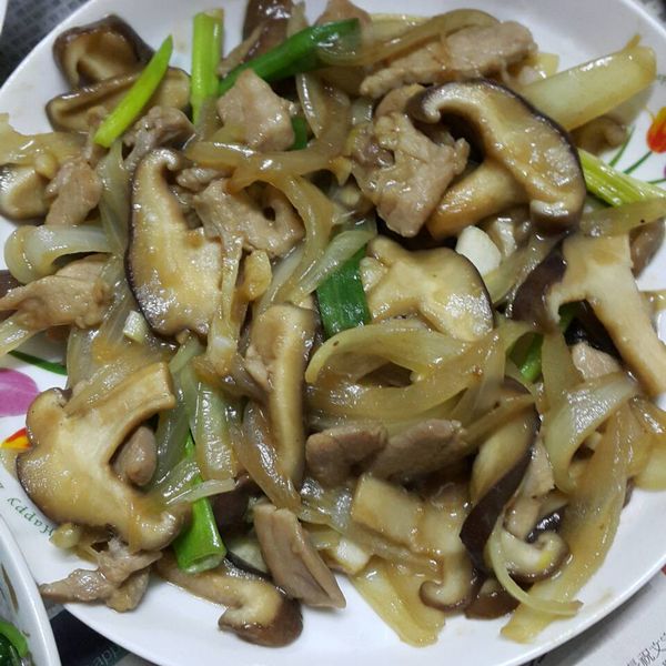 低卡鮮香菇炒雞肉絲 : 杜玟嫻一起做