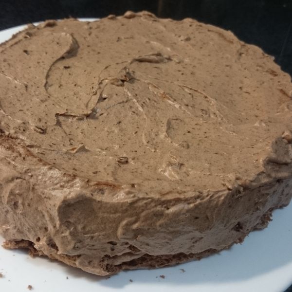 巧克力鮮奶油蛋糕 : 林佳穎一起做