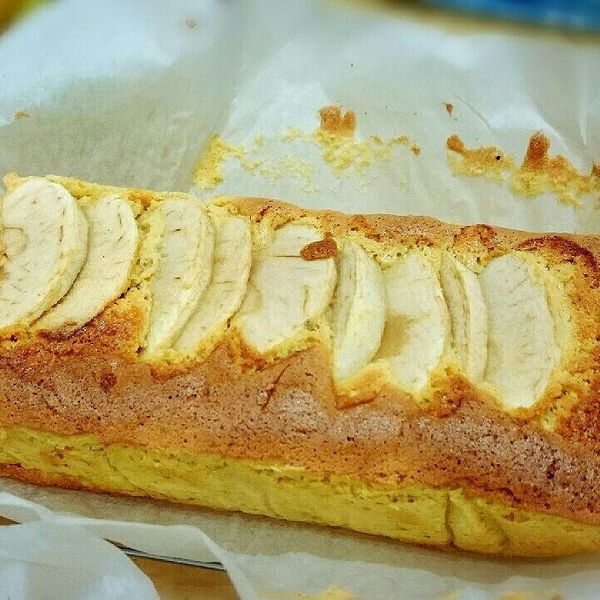 焦糖蘋果紅茶磅蛋糕 : jinjinli一起做