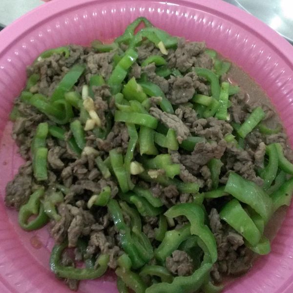 青椒牛肉：愛瘋了 一起做