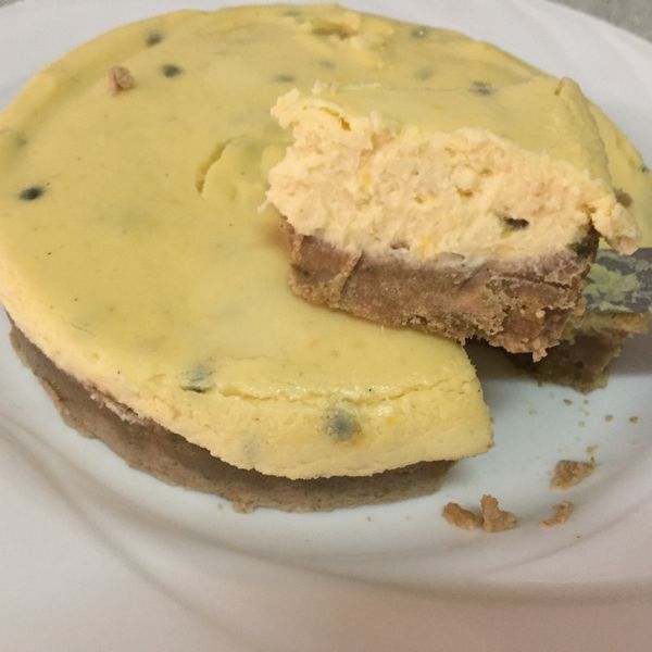 百香果重乳酪蛋糕：Yinling Hua 一起做