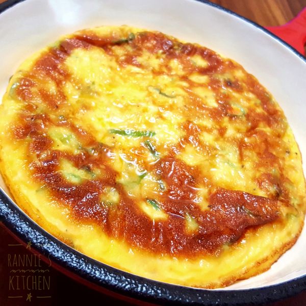 鮪魚玉米起司烘蛋[新東陽鮪魚片]：Rannie Chung 一起做