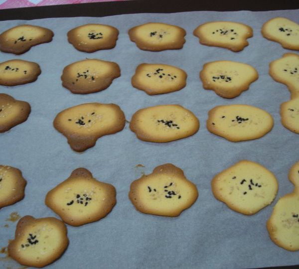 芝麻薄餅：Irene Liao 一起做