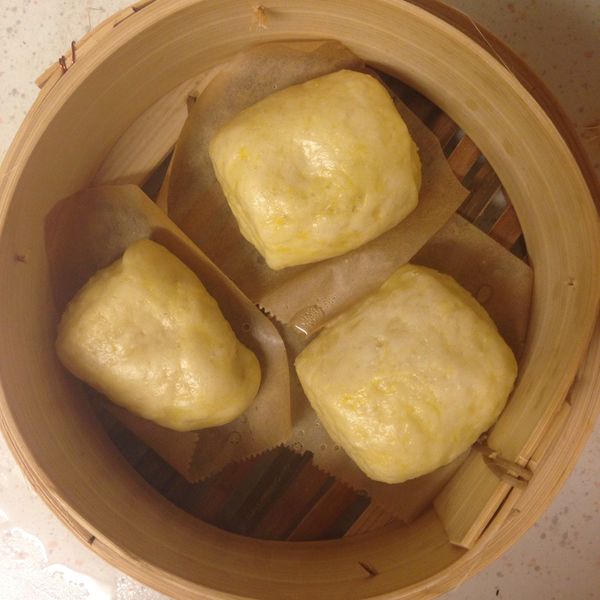 ♥我的手作料理♥南瓜小饅頭 : Issac_remic一起做