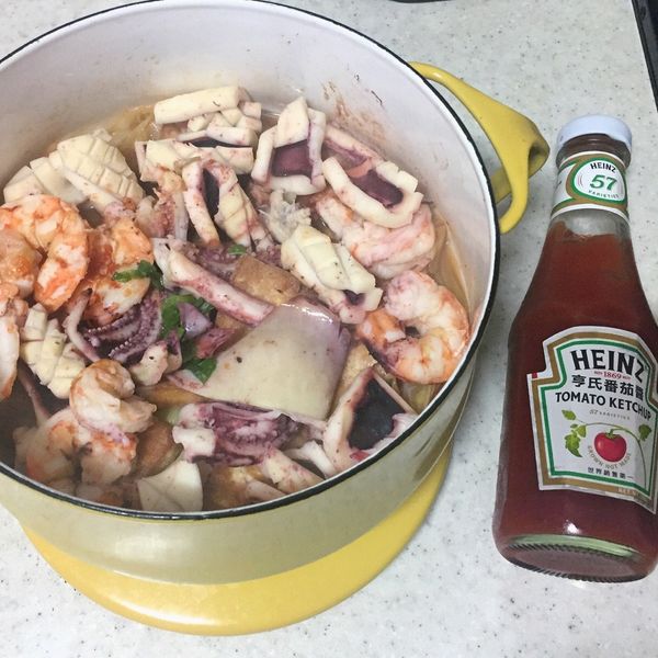 茄味雙鮮豆腐煲 : Hui Fen Liang一起做