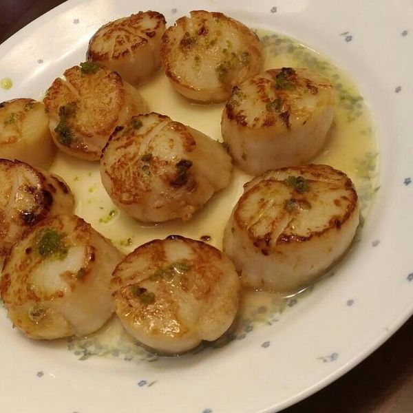 香煎鮮干貝 : 毛豆媽咪一起做