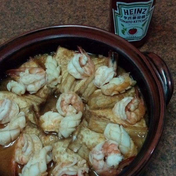 茄味雙鮮豆腐煲 : Candy Yu一起做