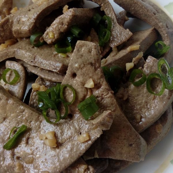 涼拌豬肝 : Candy Yu一起做