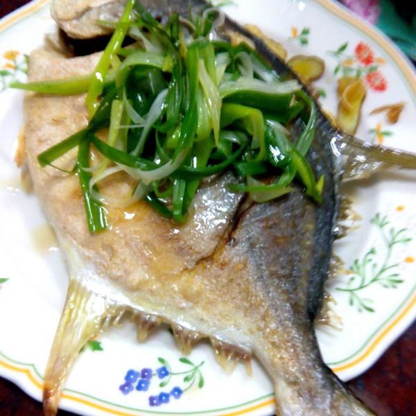 【給家人最好的】香煎白鯧魚：angelchan 一起做