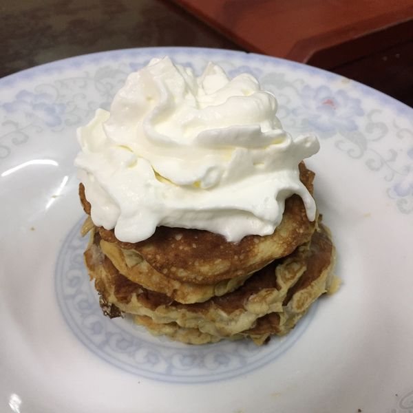 香蕉鬆餅_只要一根香蕉兩顆蛋~超簡單!! : 黑咩一起做