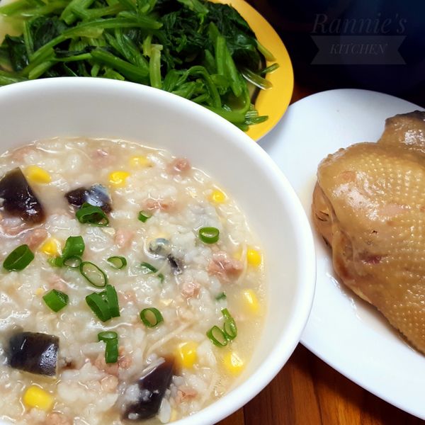 皮蛋瘦肉粥。by克莉絲塔 : Rannie Chung一起做