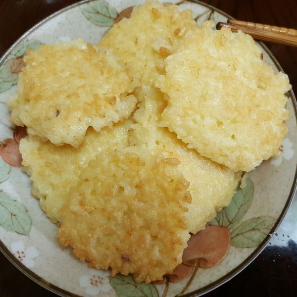 隔夜飯蔬菜煎餅 : 張靜慧一起做