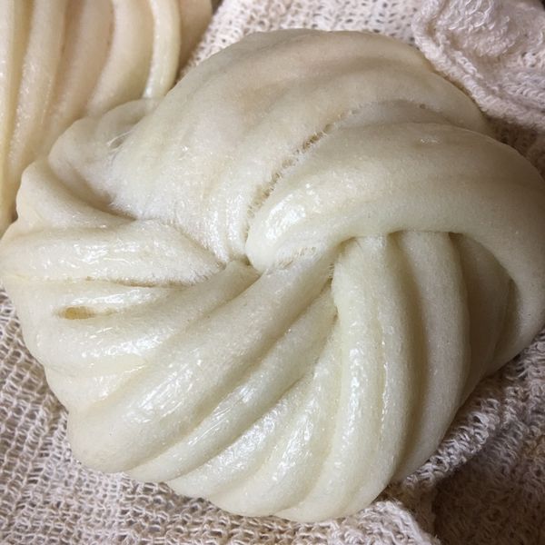 老麵【鮮奶銀絲花卷】:Kimmy Liu 一起做